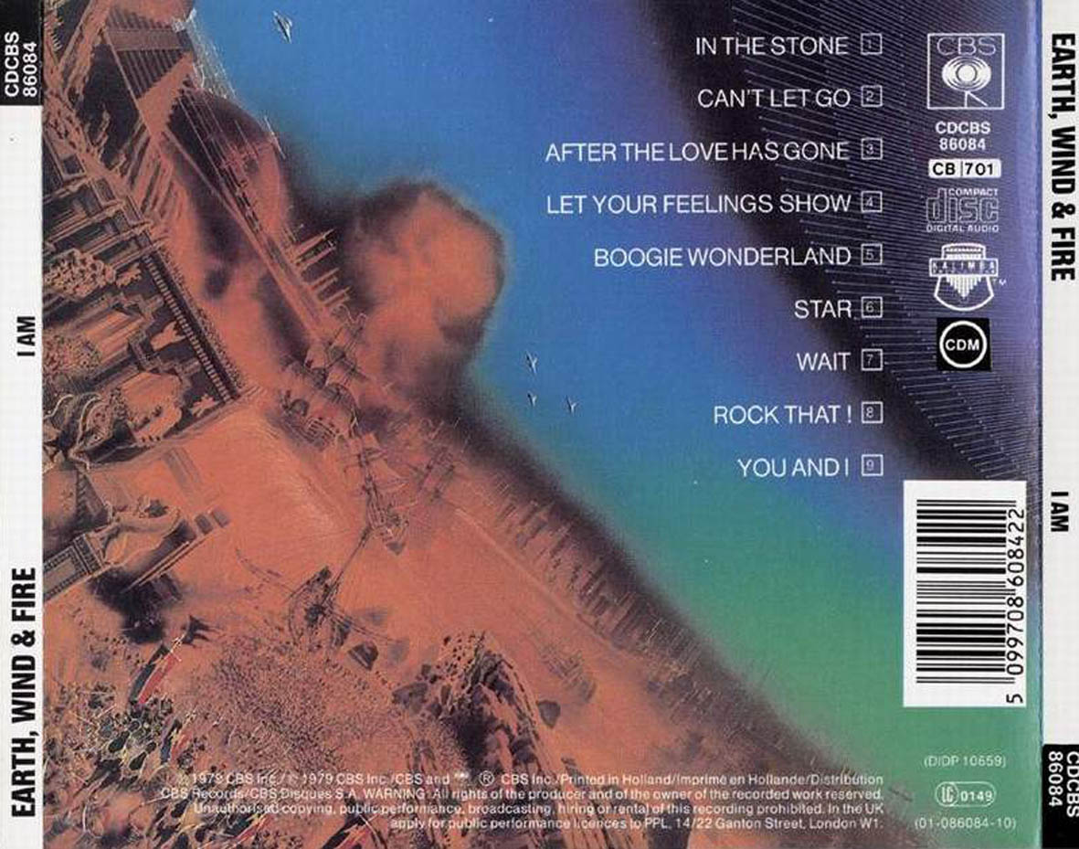 Earth, Wind & Fire  I Am : Back